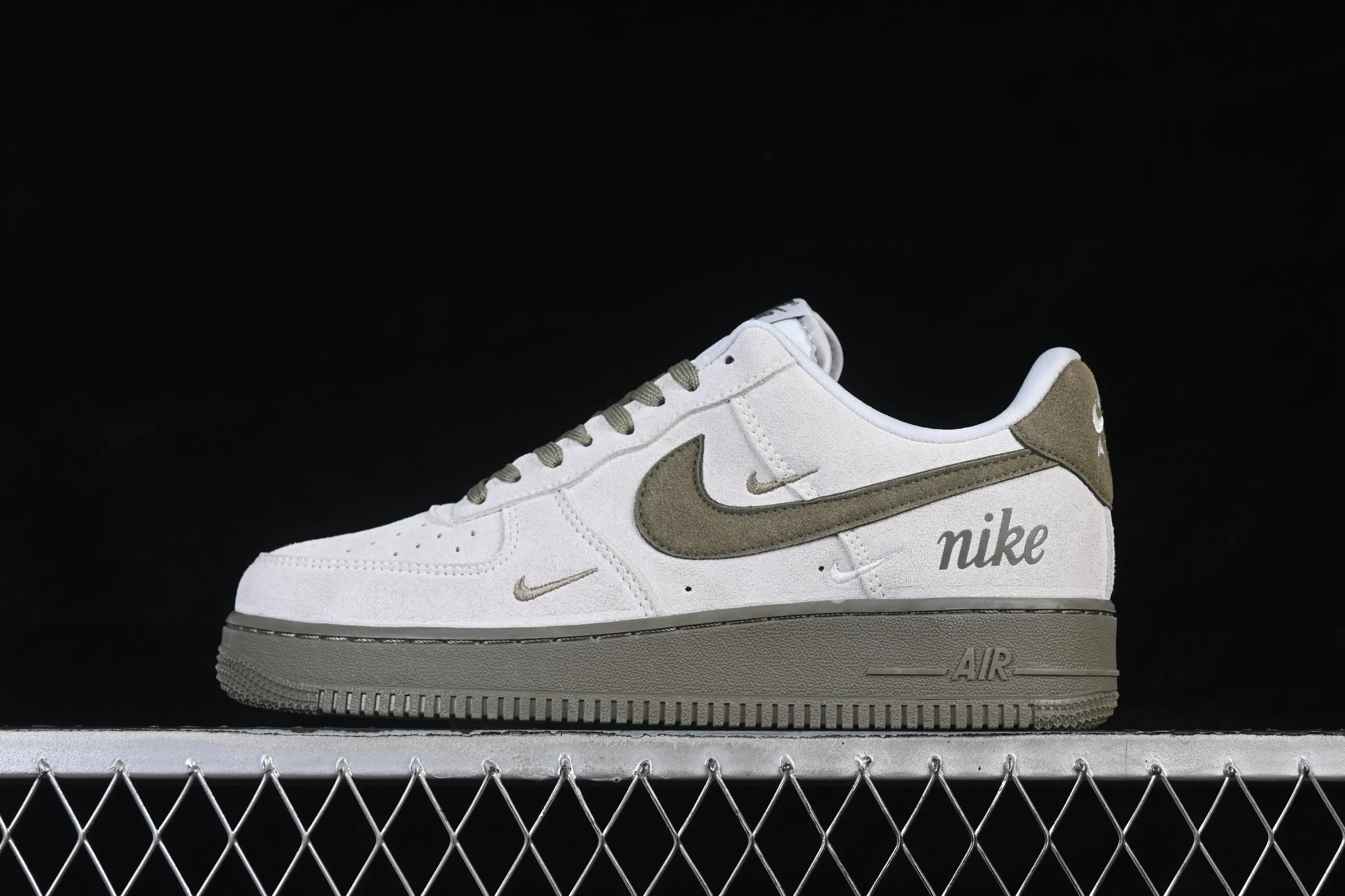 All Categories Nk Air Force 1 Air Force Series Nk Air Force 1 Low Air Force Low Nike Air Force 1'07 Low Olive Green Beige Air Force One Low Casual Shoes DF0188-122